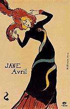 Toulouse-Lautrec. Jane Avril